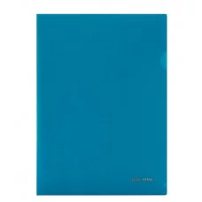 Папка-уголок, А4, 180мкм, СИНИЙ НЕОН (ПК-8714)  ПК-8714