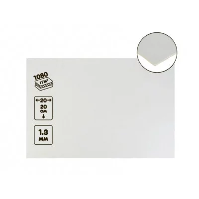 Картон пивной 1.3 мм, 1080 г/м2. 20*20 см цена за 1шт (Россия) 9586787