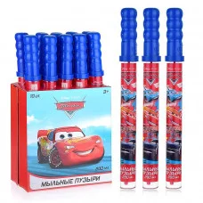 Мыльные пузыри "Тачки" колба в термоплёнке 200 мл. Т22287