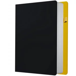 Книга для записей А6 128л "Twist. Черный" КанцЭксмо КЗТКФ61284468