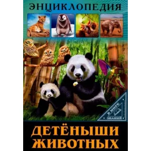ЭНЦИКЛОПЕДИЯ. В МИРЕ ЗНАНИЙ. ДЕТЁНЫШИ ЖИВОТНЫХ / Энциклопедия. В мире знаний. изд-во: Проф-пресс авт:0+
