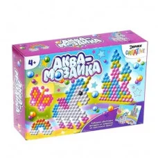 Эврики Аквамозаика с декорациями "Единорог" 4378604