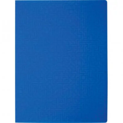 Папка на 40 файлов "Confidence", А4, синяя 724975