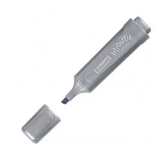 Текстовыделитель Luxor "Textliter Metallic" серебро, 1-5мм 353208