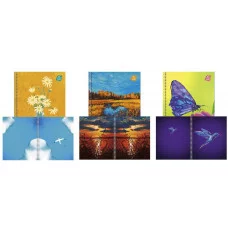 Тетрадь А5 96л "Живописный микс" КанцЭксмо ТСЛ968467