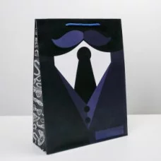 Пакет ламинированный «Костюм», L 31 х 40 11,5 см 6582735