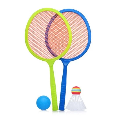 Набор ракеток (2 ракетки, мячик, волан) в сетке 2866A