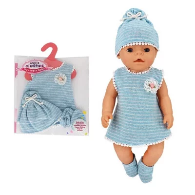 Одежда для пупса "Мой малыш" платье, шапочка, носочки 6961648