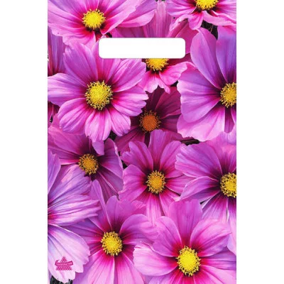 Пакет вырубной Яркие хризантемы (30*20 см) н00178383