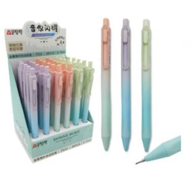 Карандаш механанический DI-348/DE-34 "Градиент" 0,7мм, НВ, фигурный корпус с клипом, цвета ассорти №7033 329903