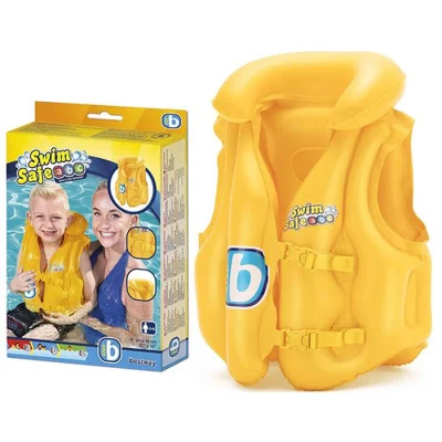 Жилет надувной Swim Safe, ступень B, 51 х 46 см, 3-6 лет, Bestway 32034