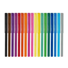 Фломастеры ArtSpace "Милые зверушки", 18цв., смываемые, картон, европодвес 308035