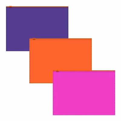 Zip-пакет пластиковый ErichKrause Soft Caribbean Sunset, А5+, непрозрачный, ассорти 61168