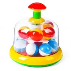 Юла-карусель с шариками (пакет) 01323/C