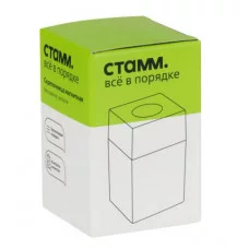 Скрепочница магнитная СТАММ, без скрепок, ассорти, картонная коробка 358128