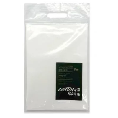 Бумага для акварели 20л. DI-601 300гр/м2, 195х270мм, хлопок 100%, гладкая 332476