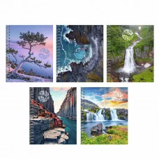 Тетрадь А5 96л "Удивительная природа" КанцЭксмо ТС968815