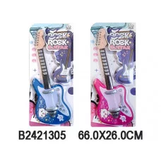 Гитара на бат., музыкальная, на блист. 66*26 см 2421305