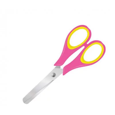 Ножницы детские лезвия металл безопасные для левой руки 124мм "Cosmo Left"симм.р DEVENTE 8010804 383925