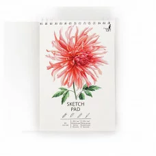 Скетчпад 140х200 40л "Георгин" КанцЭксмо СПС540176