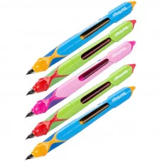 Ручка перьевая детская Berlingo "Hybrid", 1 шт, синяя, цвет: ассорти, без выбора