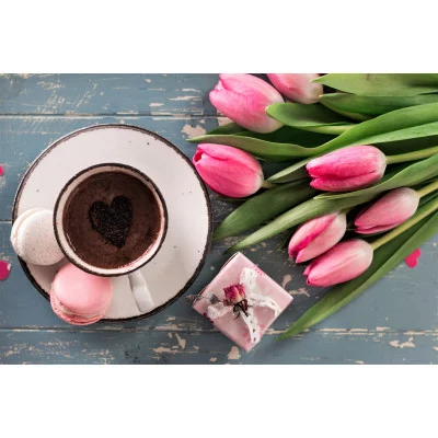 Палитра. Холст с краск. 40х50 см по номер. в пленке. УТРО МЕЧТЫ (Арт. Х-7336)