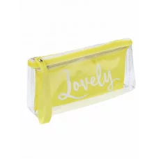 Пенал-косметичка в косметичке МИЛЫЙ ЖЕЛТЫЙ (ПН-6856)