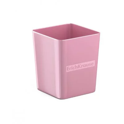 Подставка настольная пластиковая ErichKrause® Base, Candy, розовая 55826