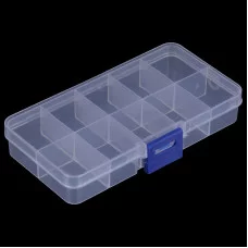 Бокс для хранения, 10 отделений, 13х7х2,5 см 131275