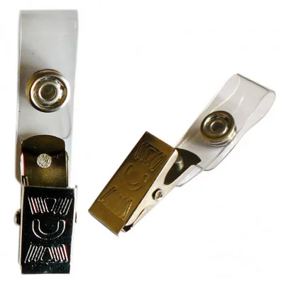 Держатель для бейджа,пластик/металл, без бейджа, цена за 1шт. 2019 J.Otten 86049