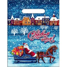 Пакет полиэтиленовый вырубной Снегопад 20*30/30 мкм ПИ-4469