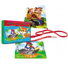 ВЕСЁЛЫЕ ШНУРОЧКИ. ЛЮБИМЫЕ СКАЗКИ (Арт. ИШ-8027)