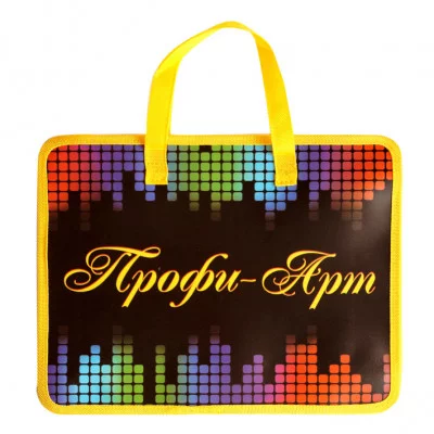 Папка школьная для тетрадей А4 на молнии с ручками "Профи-арт", пластик, 32*26*8 см. 2025 Профи-Арт /1 /12 /0/120 290657