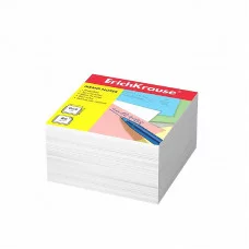 Бумага для заметок ErichKrause, 90x90x50 мм, белый 2717