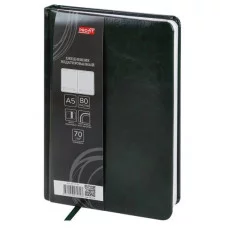 ТМ Profit ЕЖЕДНЕВНИК А5, 80л. недатир. PELLE ITALIANA - EMERALD зеленый(80-3170) кожзам,кругление 80-3170
