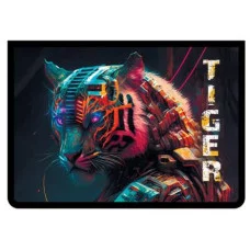 Папка для тетрадей А4 молния сверху пластик "Кибервоин" ПЧЕЛКА ПМ-А4-29 076627