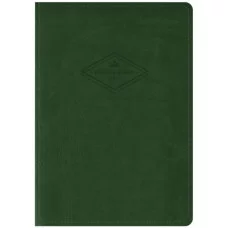 Телефонная книга А5, 80л., кожзам, OfficeSpace "Winner" зеленый, с вырубкой 326521
