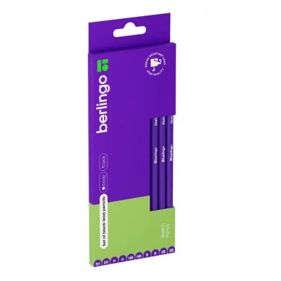 Набор карандашей ч/г Berlingo "Sketch Pencil" 10шт., 3H-3B, заточен., картон. упаковка, европодвес 363751
