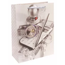 Dream cards Пакет подарочный с мат. лам. Финансы 26х32х10 см (L),210 г ПКП-3470