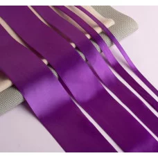 Лента атласная 0,6 см*25±1ярд №35 фиолетовый АУ 2611777