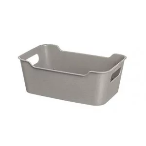 Корзинка универсальная "Mango" 4,1л. 290х180х105мм (серый) ХТ3057