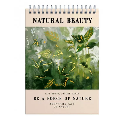 Блокнот А5 А5 80л "JANE. Natural beauty" КанцЭксмо БМФК580388