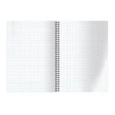 Тетрадь 80л., А4, клетка, на гребне BG "Just black", soft-touch ламинация, выб. лак 378734