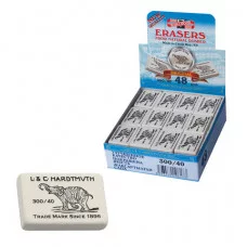 Ластик Koh-I-Noor "Elephant" 300/40, прямоугольный, натуральный каучук 35*23*8мм Koh-I-Noor 001465