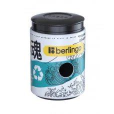 Точилка пластиковая Berlingo "Glyph", с контейнером, 1 отверстие 352560