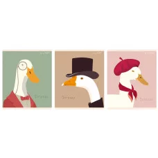 Тетрадь А5 48л "Дамы и ГУСЬпода" КанцЭксмо ТК489100