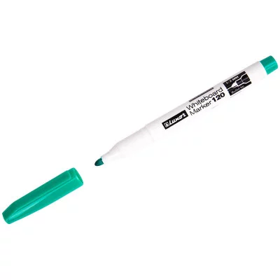 Маркер для белых досок Luxor "120" зеленый, пулевидный, 1-2мм Luxor 246633