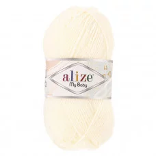 Пряжа "My baby" 100% акрил 150м/50гр (62 легкий крем) 4287512