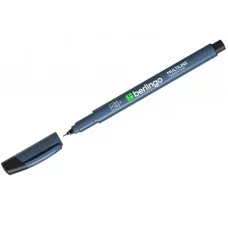 Маркер перманентный для CD/DVD Berlingo "Multiline PE50", черный, 0,5мм 117154