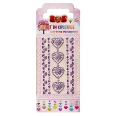 Наклейки-стразы Alingar, акриловые, пакет с европодвесом, "Декор" AL9555